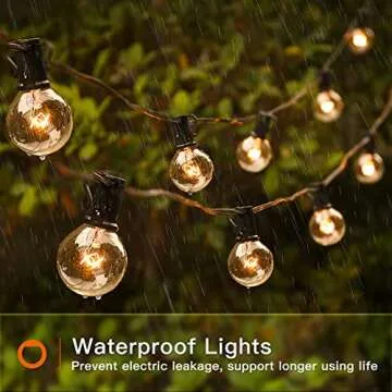 Addlon 96FT Outdoor String Lights for Garden and Parties