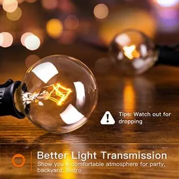 Addlon 96FT Outdoor String Lights for Garden and Parties