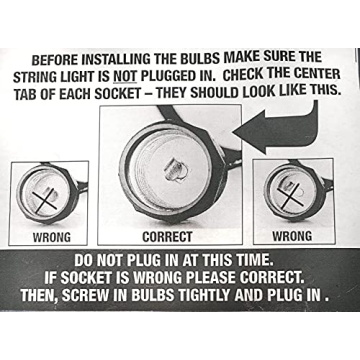 Feit Electric 48ft String Lights for Outdoor Ambiance