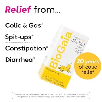 BioGaia Probiotic Drops for Newborns | Colic & Gas Relief