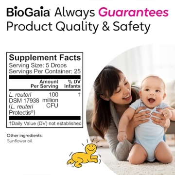 BioGaia Probiotic Drops for Newborns | Colic & Gas Relief