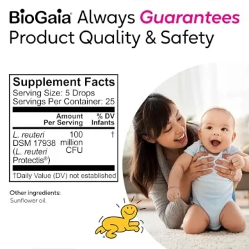 BioGaia Probiotic Drops for Newborns | Colic & Gas Relief