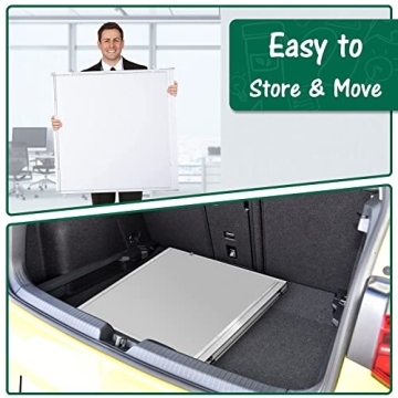 Durable Large Magnetic Whiteboard for Home and Office