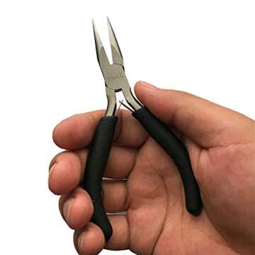 vouiu Long Needle Nose Pliers Jewelry Making Tools