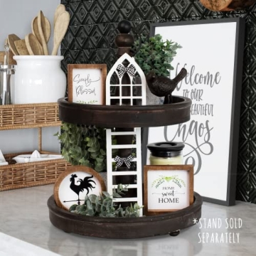 Ultimate Farmhouse Tiered Tray Decor Set for Year-Round Joy