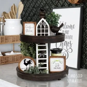 Ultimate Farmhouse Tiered Tray Decor Set for Year-Round Joy