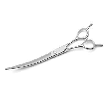 Chris Christensen Classic Series 7.5 in. Curved Dog Grooming Shears, Groom Like a Professional, Conv...