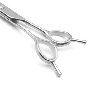 Chris Christensen Classic Series 7.5 in. Curved Dog Grooming Shears, Groom Like a Professional, Convex blade, Any Skill Level, Made From 440C Japanese Steel