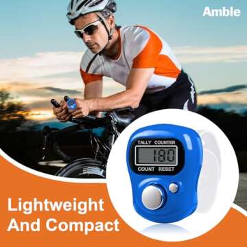Amble 12 Pack Electronic Finger Counters for Smooth Counting