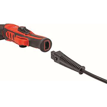 Griot's Garage 10908 G8 Mini Random Orbital Polisher – Variable Speed 700-Watt Dual Action Polisher –2” & 3” Backing Plates Provided – Remove Scratches, Swirls, Oxidation & More In Tight Areas