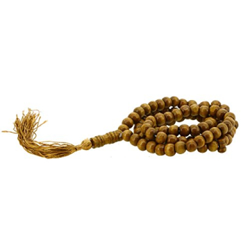 Mandala Crafts Wood Tasbih Prayer Beads for Meditation