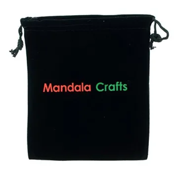 Mandala Crafts Wood Tasbih Prayer Beads for Meditation