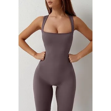 QINSEN Women’s Flattering Strappy Jumpsuit for All Occasions