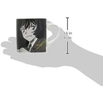 Detective Conan Monochrome Mug - Sera, Made in Japan