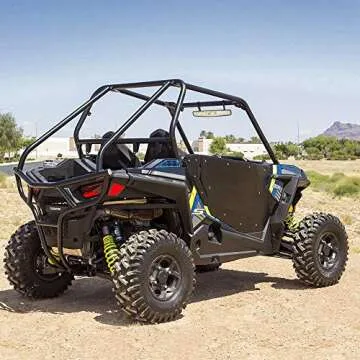 15" Wide Rear View Race Mirror Convex Mirror with 1.75" Clamp for UTV Compatible with Polaris RZR800 1000 XP900 1000 S