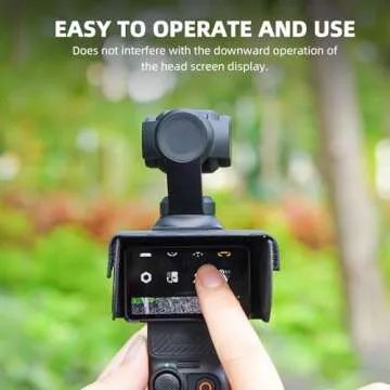 BRDRC Screen Sunshade for DJI Osmo Pocket 3 - Glare Free