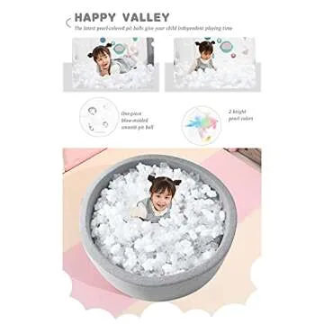 Star Ball Pit Balls Pack - 100 Non-Toxic Kids Play Balls