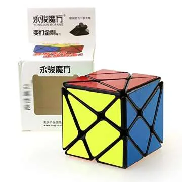 CuberSpeed Axis V2 3x3 Shape-Shifting Speed Cube Puzzle