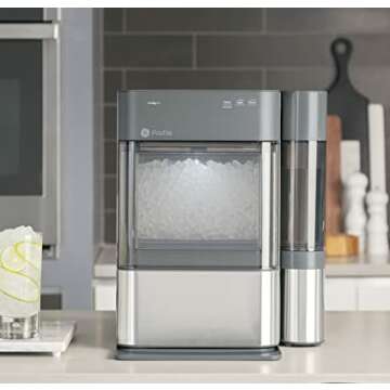 GE Profile Nugget Ice Maker - Stainless Steel Excellence