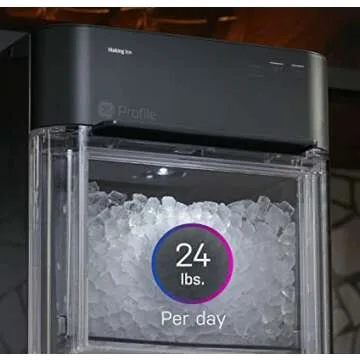 GE Profile Nugget Ice Maker - Stainless Steel Excellence