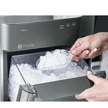 GE Profile Nugget Ice Maker - Stainless Steel Excellence