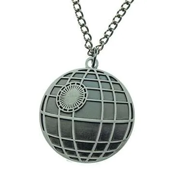 STAR WARS Death Star Necklace Jewelry - Perfect Gift