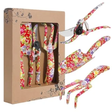 FLORA GUARD 3 Piece Aluminum Garden Tool Set - Durable and Ergonomic Gardening Essentials