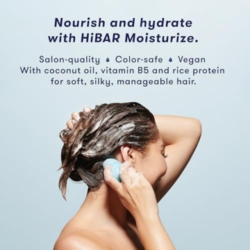 HiBAR Moisturize Shampoo & Conditioner Set for Frizzy Hair