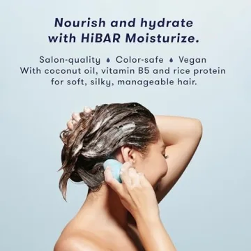 HiBAR Moisturize Shampoo & Conditioner Set for Frizzy Hair
