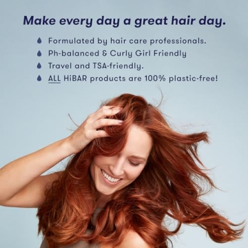 HiBAR Moisturize Shampoo & Conditioner Set for Frizzy Hair
