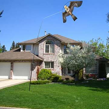 Flerigh Bird Hawk Flying Kite - The Ultimate Bird Scarer