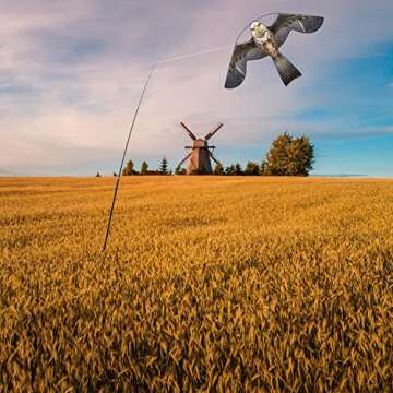 Flerigh Bird Hawk Flying Kite - The Ultimate Bird Scarer