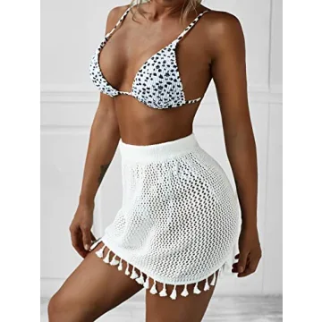 ZAFUL Women's Crochet Beach Cover-Up - Lightweight & Stylish