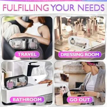 KETAR Clear Zipper Pouches - Perfect for Organization