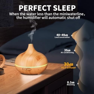 HLS Aroma Diffuser with 10 Essential Oils for Home