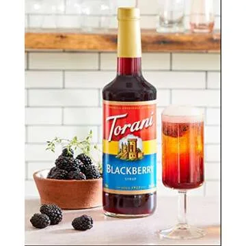 Torani Blackberry Syrup, 750 ml
