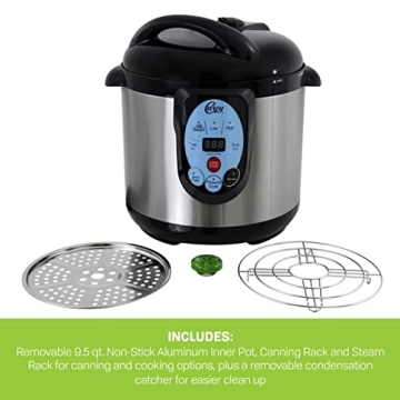 CAREY DPC-9SS Smart Electric Canner - Easy, Versatile, Safe
