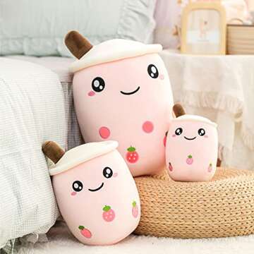 Hitoshe Boba Plushie 19.7 in Hugging Pillow Toy