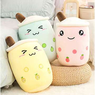 Hitoshe Boba Plushie 19.7 in Hugging Pillow Toy