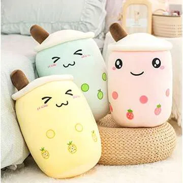 Hitoshe Boba Plushie 19.7 in Hugging Pillow Toy