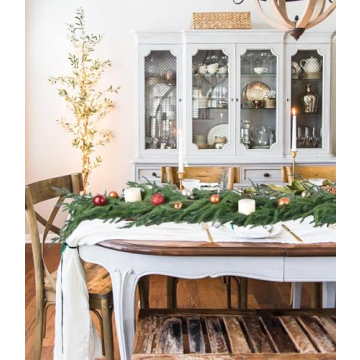 DearHouse Norfolk Pine Garland for Festive Decor