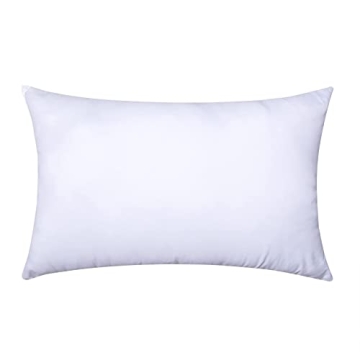 MIULEE Throw Pillow Insert 12x20 - Premium Cushion