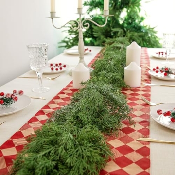 Shop 6 Ft Christmas Norfolk Pine Garland for Holiday Decor