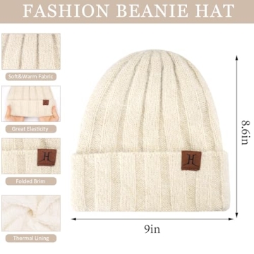 Cozy Knit Beanie Scarf and Gloves Set for Women