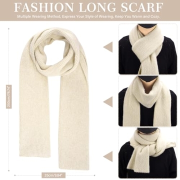 Cozy Knit Beanie Scarf and Gloves Set for Women