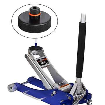 Newace Specific Jack Pad Compatible with Tesla Model 3,Y, 4 Packs with Storage Bag Lift Adapter Puck, Protect Battery,Paint & Chassis