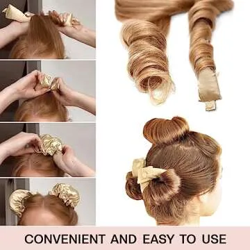 BLINKEEN Satin Heatless Hair Curlers for All Hair Types