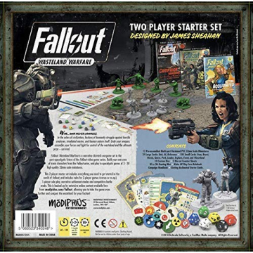 Fallout Wasteland Warfare Board Game Miniatures Strategy