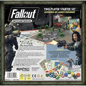 Fallout Wasteland Warfare Board Game Miniatures Strategy
