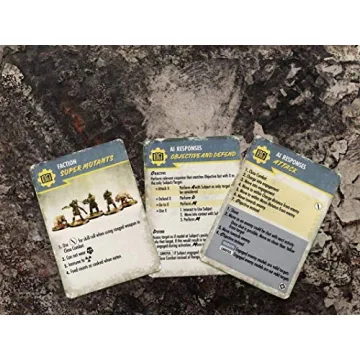 Fallout Wasteland Warfare Board Game Miniatures Strategy